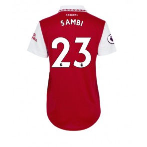 Arsenal Albert Sambi Lokonga #23 Hemmatröja Dam 2022-23 Korta ärmar